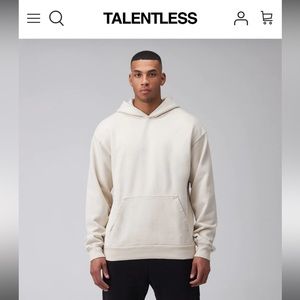 *LIKE NEW* Worn once Men’s XL Talentless Bone Heavyweight Hoodie
